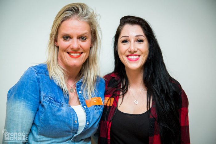 Hannah Devoy and Cat Davis